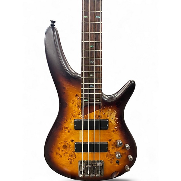 Used Ibanez SDGR Rustic Burst Electric Bass Guitar