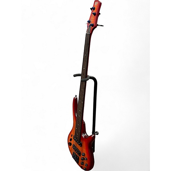 Used Ibanez SRD900F brown topaz burst Electric Bass Guitar