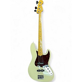 Used Fender American Professional II Jazz Bass Olympic White Electric Bass Guitar