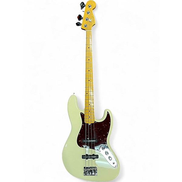 Used Fender American Professional II Jazz Bass Olympic White Electric Bass Guitar