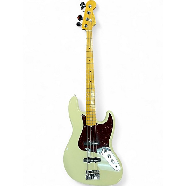 Used Fender American Professional II Jazz Bass Olympic White Electric Bass Guitar