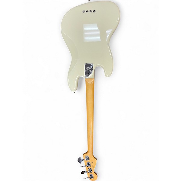 Used Fender American Professional II Jazz Bass Olympic White Electric Bass Guitar