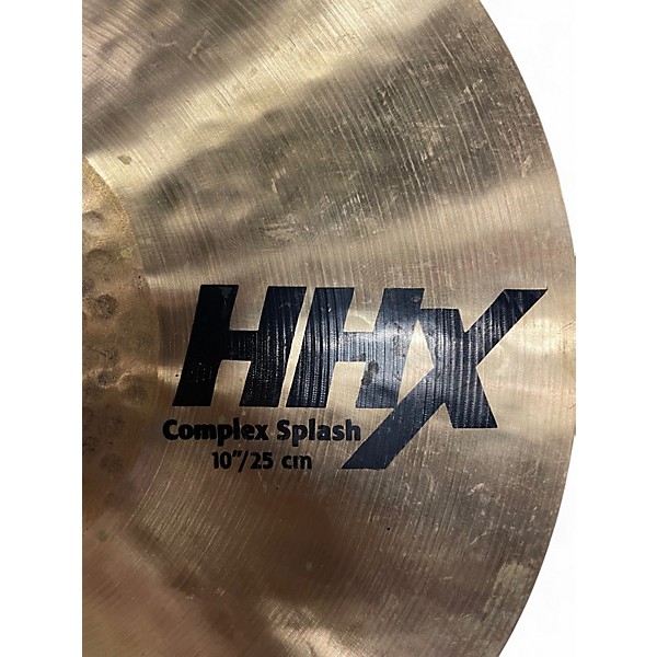 Used SABIAN 10in HHX COMPLEX SPLASH Cymbal