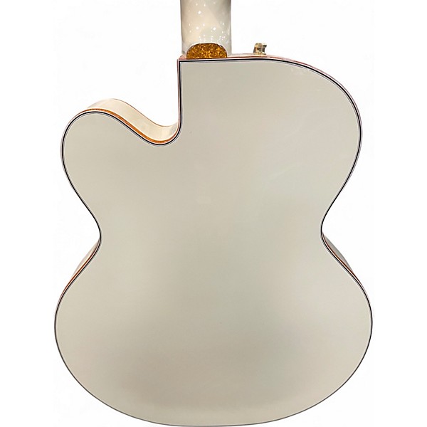 Used Gretsch Guitars G6136TLD White Falcon Alpine White Hollow Body Electric Guitar