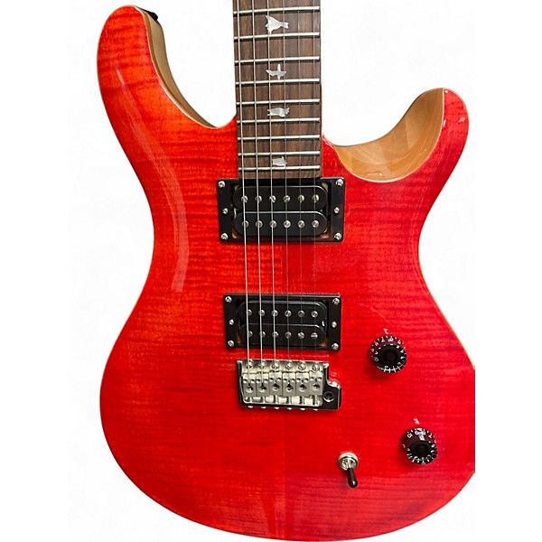 Used PRS SE CE24 BLOOD ORANGE  Solid Body Electric Guitar