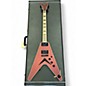 Used 2022 Dean USA Custom V Satin Red Solid Body Electric Guitar thumbnail