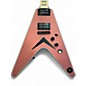 Used 2022 Dean USA Custom V Satin Red Solid Body Electric Guitar