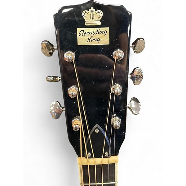 Used Recording King RR50VS Natural Resonator Guitar