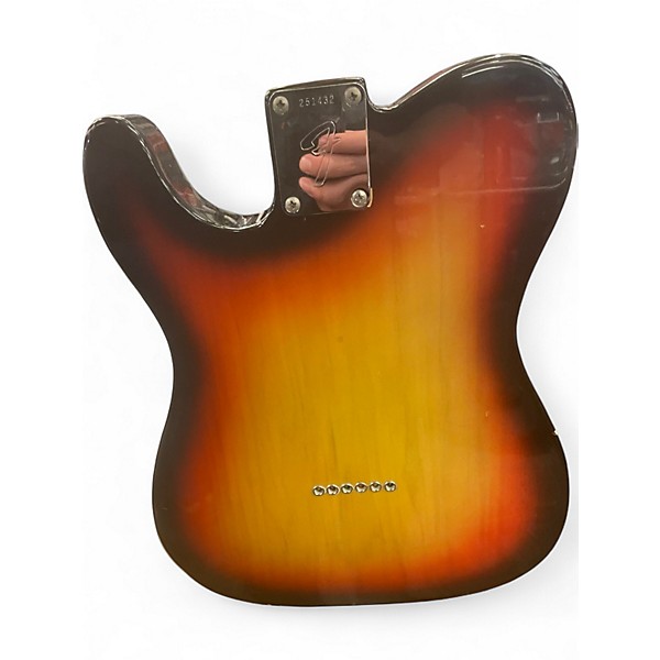 Vintage 1969 Fender Telecaster  3 tone sunburst Solid Body Electric Guitar