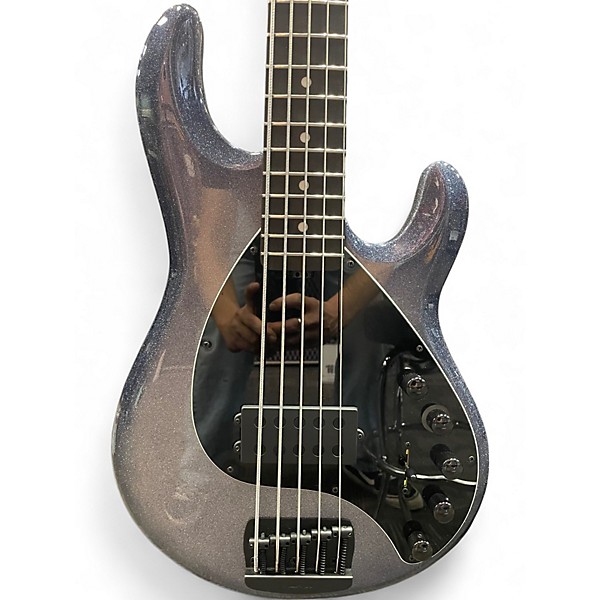 Used Ernie Ball Music Man DarkRay Starry Night Electric Bass Guitar