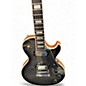 Used Schecter Guitar Research Solo Custom II Trans Black Solid Body Electric Guitar