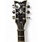 Used Schecter Guitar Research Solo Custom II Trans Black Solid Body Electric Guitar
