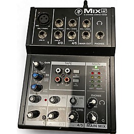 Used Mackie MIX 5 Unpowered Mixer
