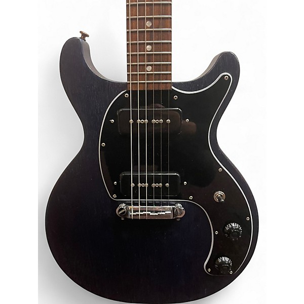 Used Gibson Les Paul Classic Double Cut DARK BLUE Solid Body Electric Guitar