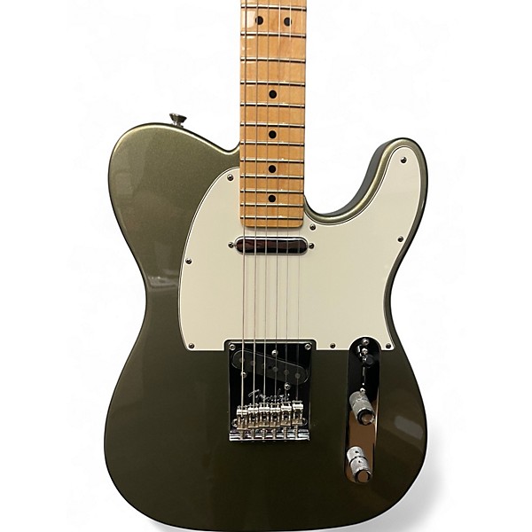 Used Fender American Standard Telecaster Jade Pearl Metallic Solid Body Electric Guitar