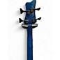 Used Jackson X Series Spectra SBXQ IV Amber Blue Burst Electric Bass Guitar