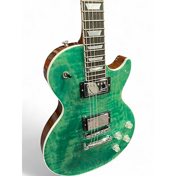 Used Gibson Les Paul Modern Seafoam Green Solid Body Electric Guitar