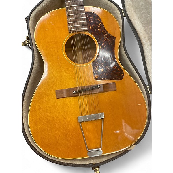 Vintage 1966 Gibson b-25  Natural 12 String Acoustic Guitar