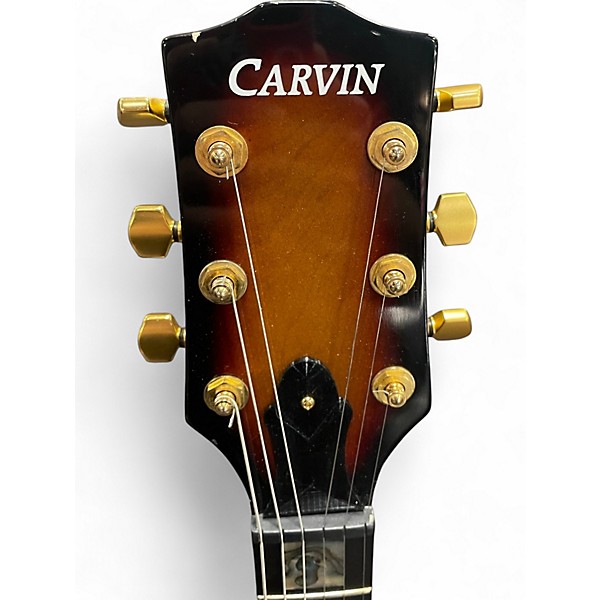 Used 1980s Carvin SC90 2 Tone Sunburst Solid Body Electric Guitar