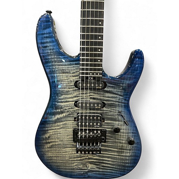 Used Schecter Guitar Research Sun Valley Super Shredder III FR Sky Burst Solid Body Electric Guitar