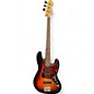 Used Fender American Standard Jazz Bass 3 Color Sunburst Electric Bass Guitar thumbnail