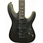Used Schecter Guitar Research Demon 6 Matte Black Solid Body Electric Guitar