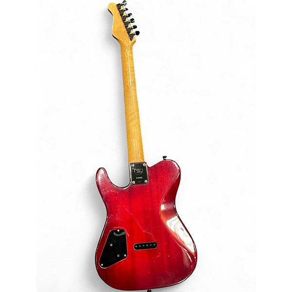 Used Valley Arts M Series Red Solid Body Electric Guitar