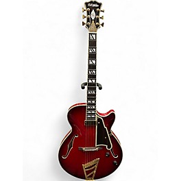 Used D'Angelico Excel SS Soho Red Hollow Body Electric Guitar