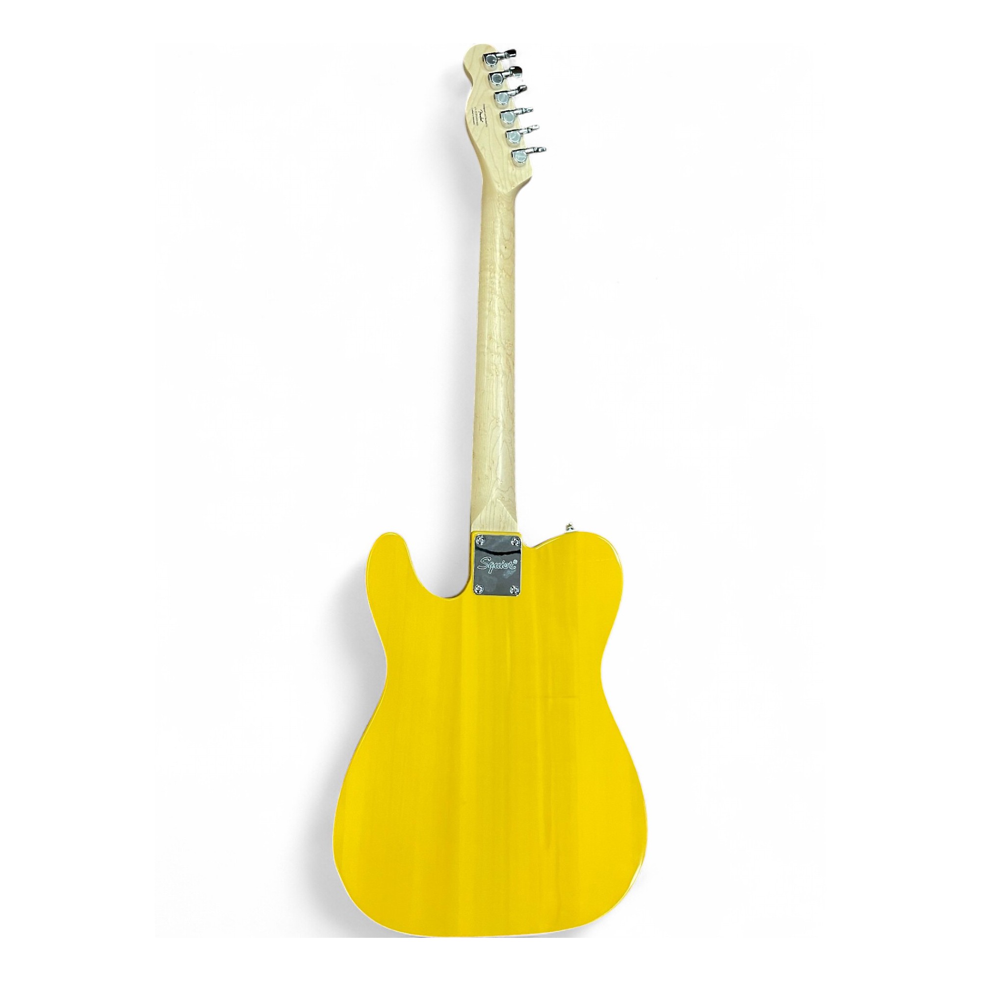 Used Squier Used Squier Telecaster Yellow Solid Body