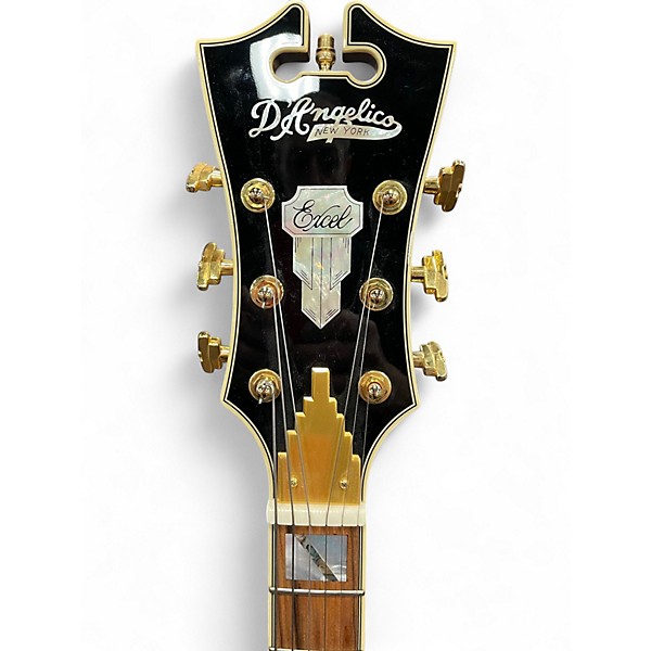 Used D'Angelico EXCEL EXL1 Brown Sunburst Hollow Body Electric Guitar