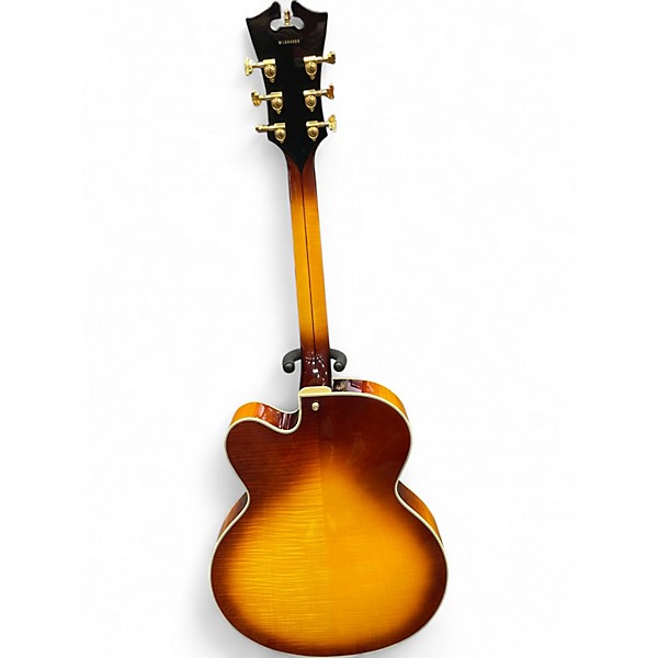 Used D'Angelico EXCEL EXL1 Brown Sunburst Hollow Body Electric Guitar