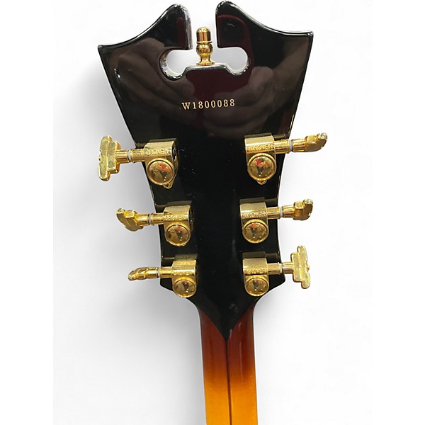 Used D'Angelico EXCEL EXL1 Brown Sunburst Hollow Body Electric Guitar