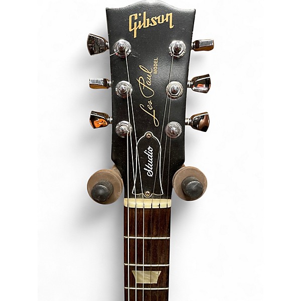 Used Gibson Les Paul Studio Mahogany Solid Body Electric Guitar