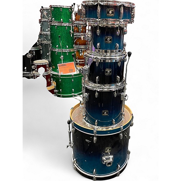 Used Gretsch Drums 6 Piece CATALINA ASH Blue Drum Kit