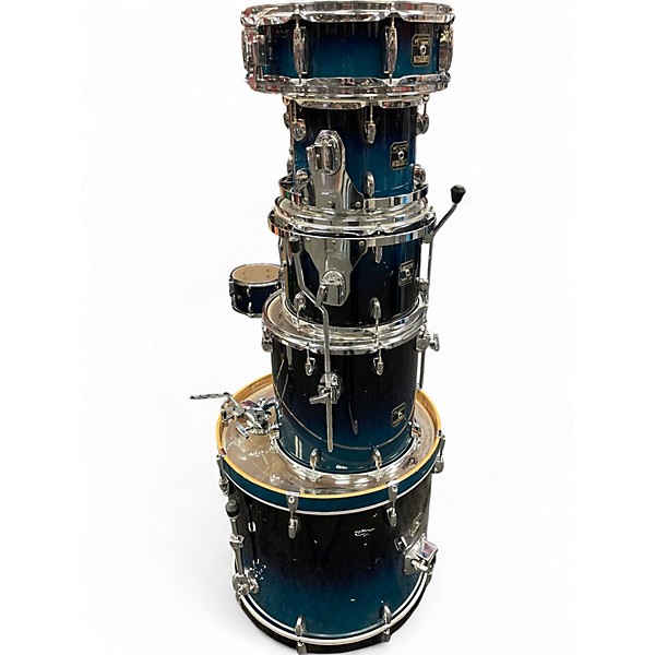 Used Gretsch Drums 6 Piece CATALINA ASH Blue Drum Kit