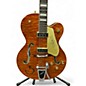 Used 2023 Gretsch Guitars G6120TGQM-56 Orange Stain Hollow Body Electric Guitar