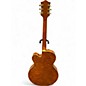 Used 2023 Gretsch Guitars G6120TGQM-56 Orange Stain Hollow Body Electric Guitar
