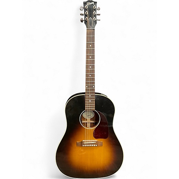 Used 2022 Gibson J45 Standard 3 Color Sunburst Acoustic Electric Guitar