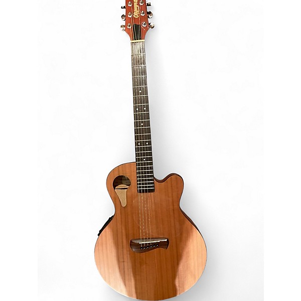 Used Olympia By Tacoma OMC-ICE Natural Acoustic Guitar