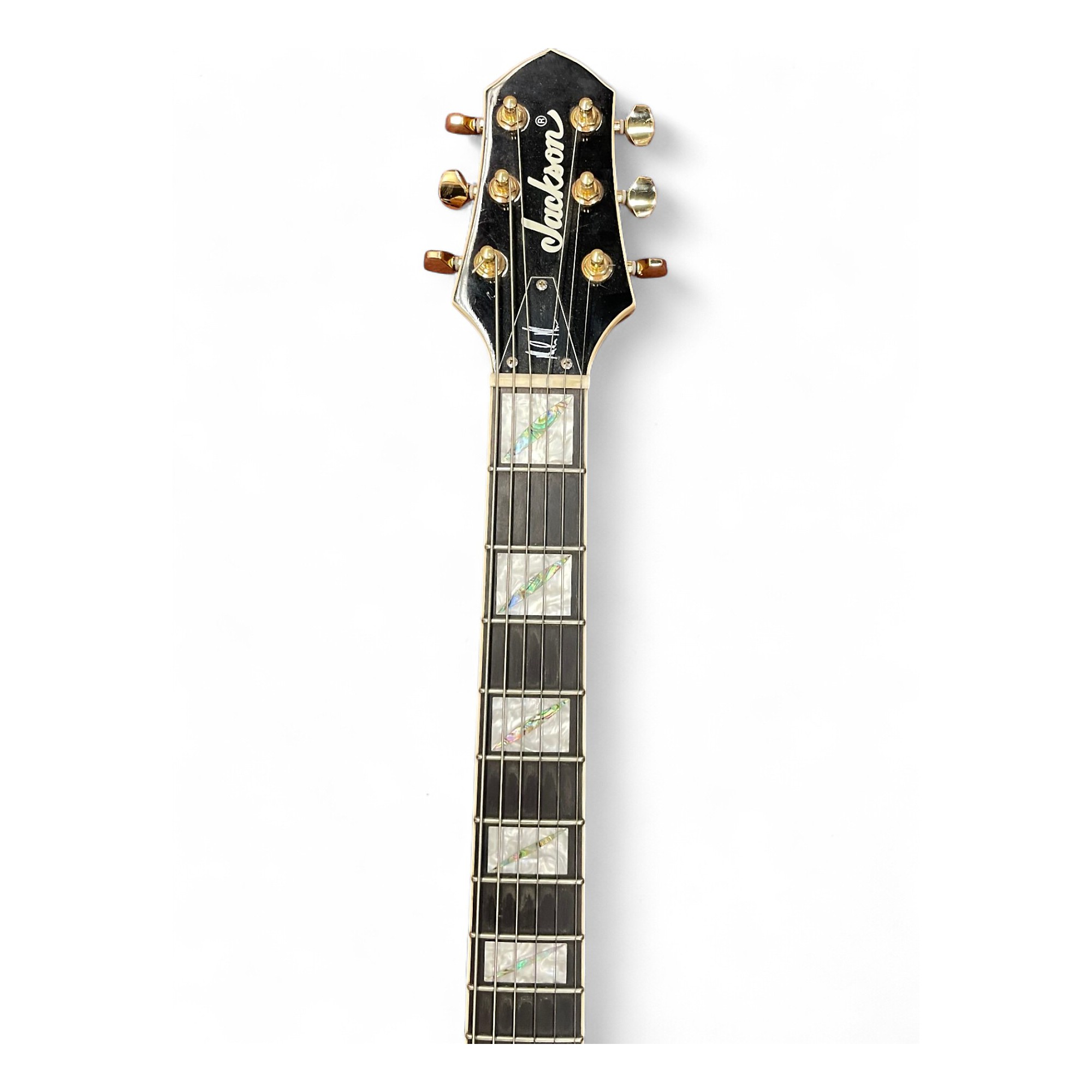 Used Jackson Mark Morton Dominion Black Solid Body Electric