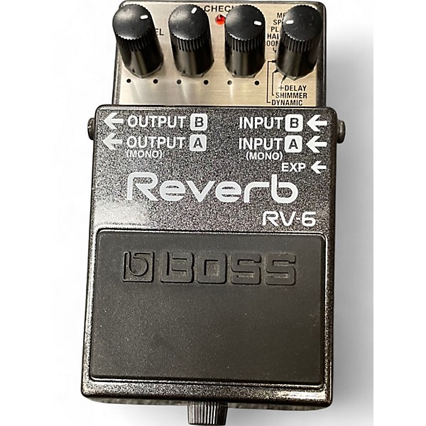 Used BOSS RV6 Digital Reverb Effect Pedal