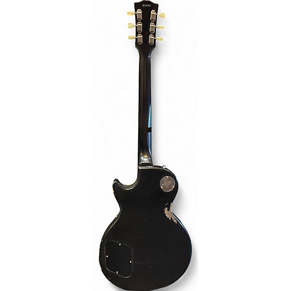 Used 2022 Gibson 1959 Reissue Murphy Aged Les Paul Ebony Solid Body Electric Guitar