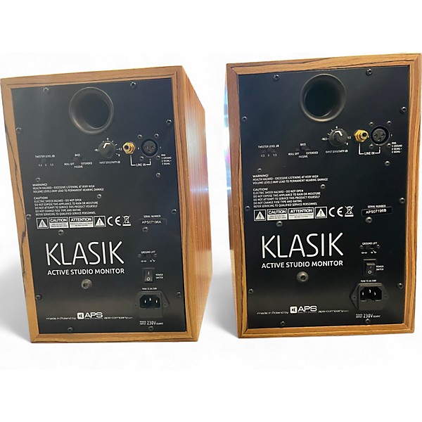 Used Aps KLASIK Pair Powered Monitor