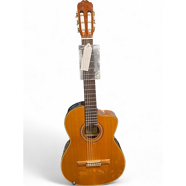 Used Takamine CP132SC Natural Classical Acoustic Electric Guitar