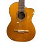Used Takamine CP132SC Natural Classical Acoustic Electric Guitar