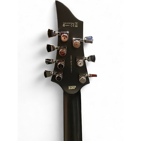 Used ESP LTD HEX-7 Black Solid Body Electric Guitar