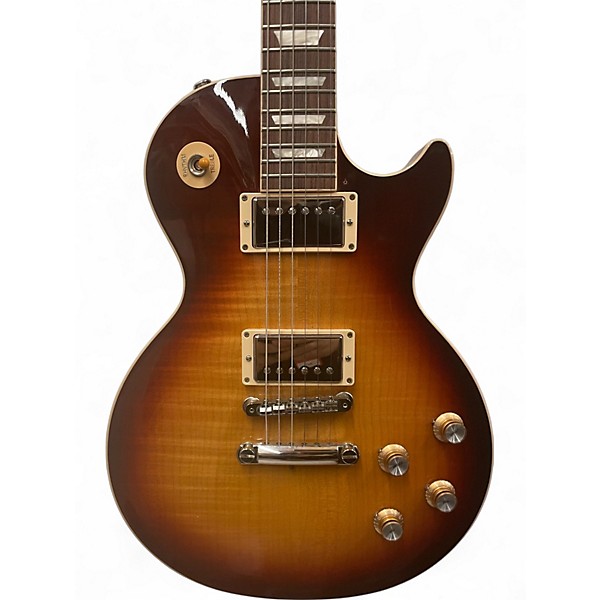 Used Gibson Les Paul Standard 60s Neck Bourbon Burst Solid Body Electric Guitar