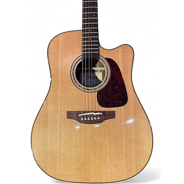 Used Takamine P5DC Natural Acoustic Electric Guitar