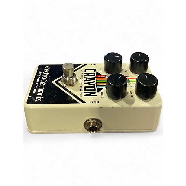 Used Electro-Harmonix Crayon Full Range Overdrive Effect Pedal