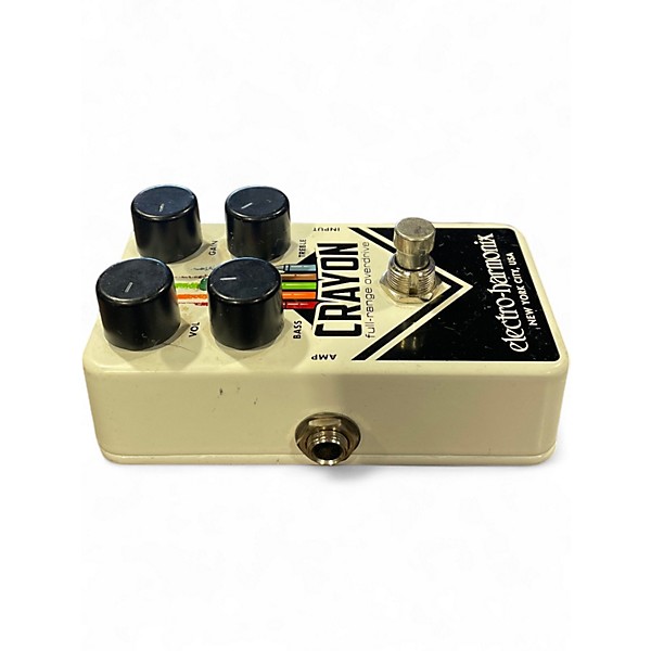 Used Electro-Harmonix Crayon Full Range Overdrive Effect Pedal